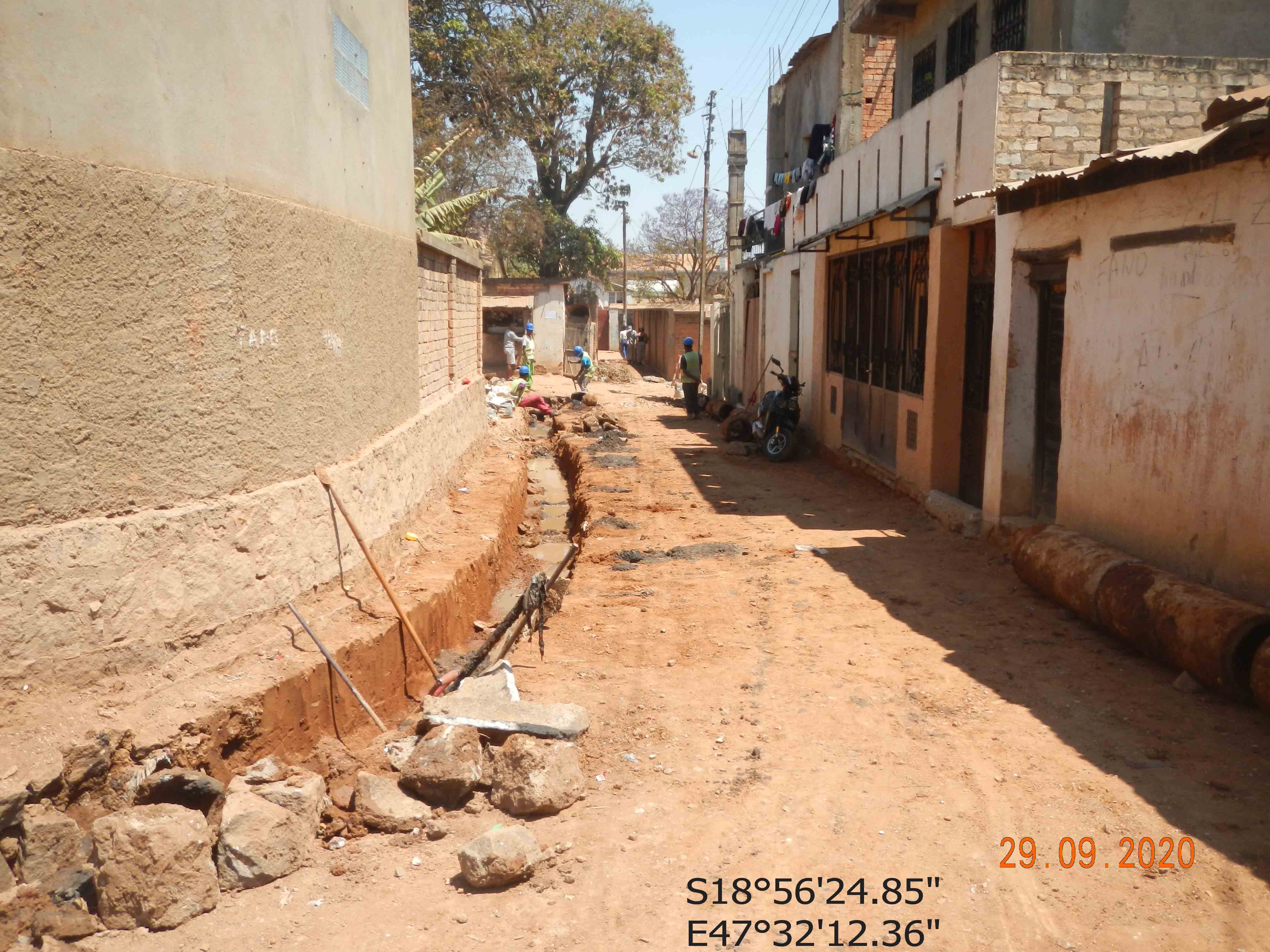 Image chantier avant