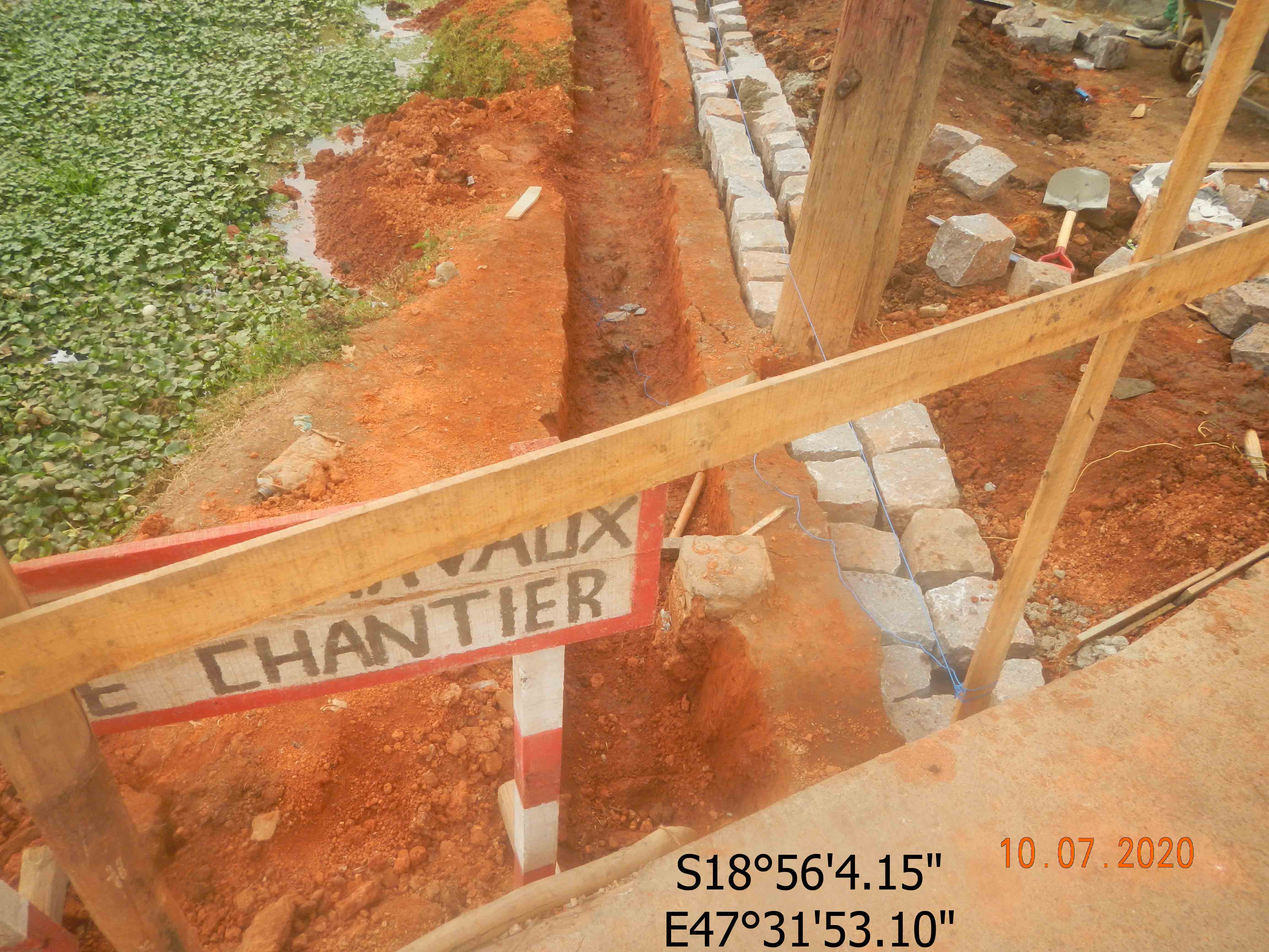 Image chantier avant